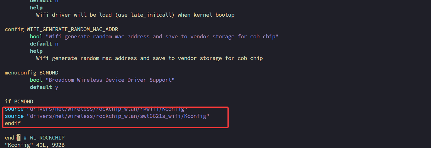 编辑 rockchip_wlan/Kconfig