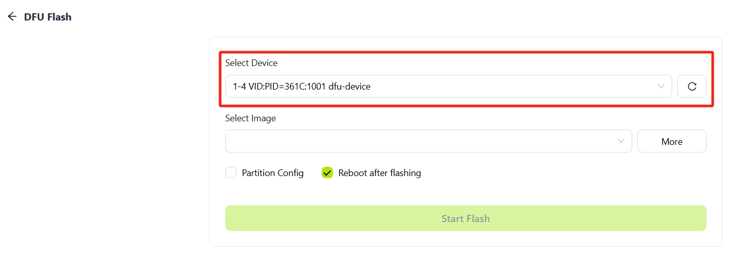 Device detection