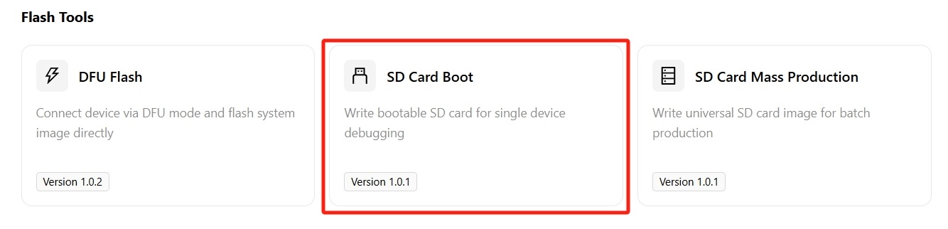 SD Card Boot entry